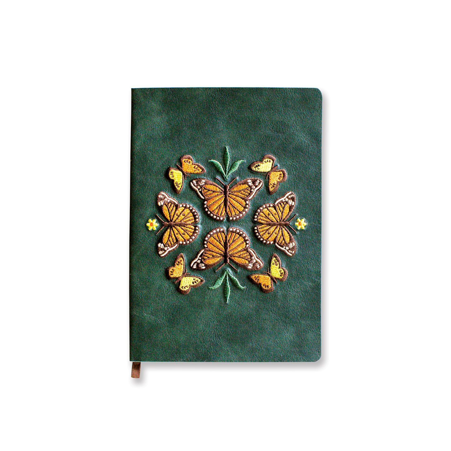 Denik: Butterfly Dance Embroidered Journal Notebook