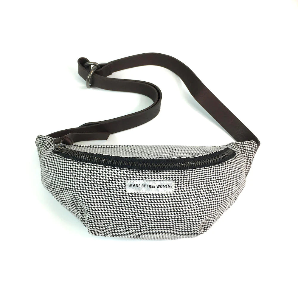 Made Free Hip Pack AW: Houndstooth