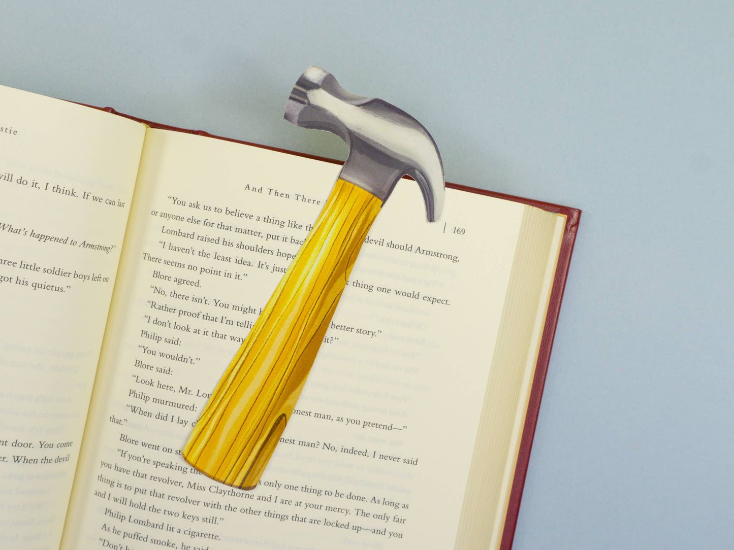 Grey Street Paper: Hammer Die-Cut Bookmark