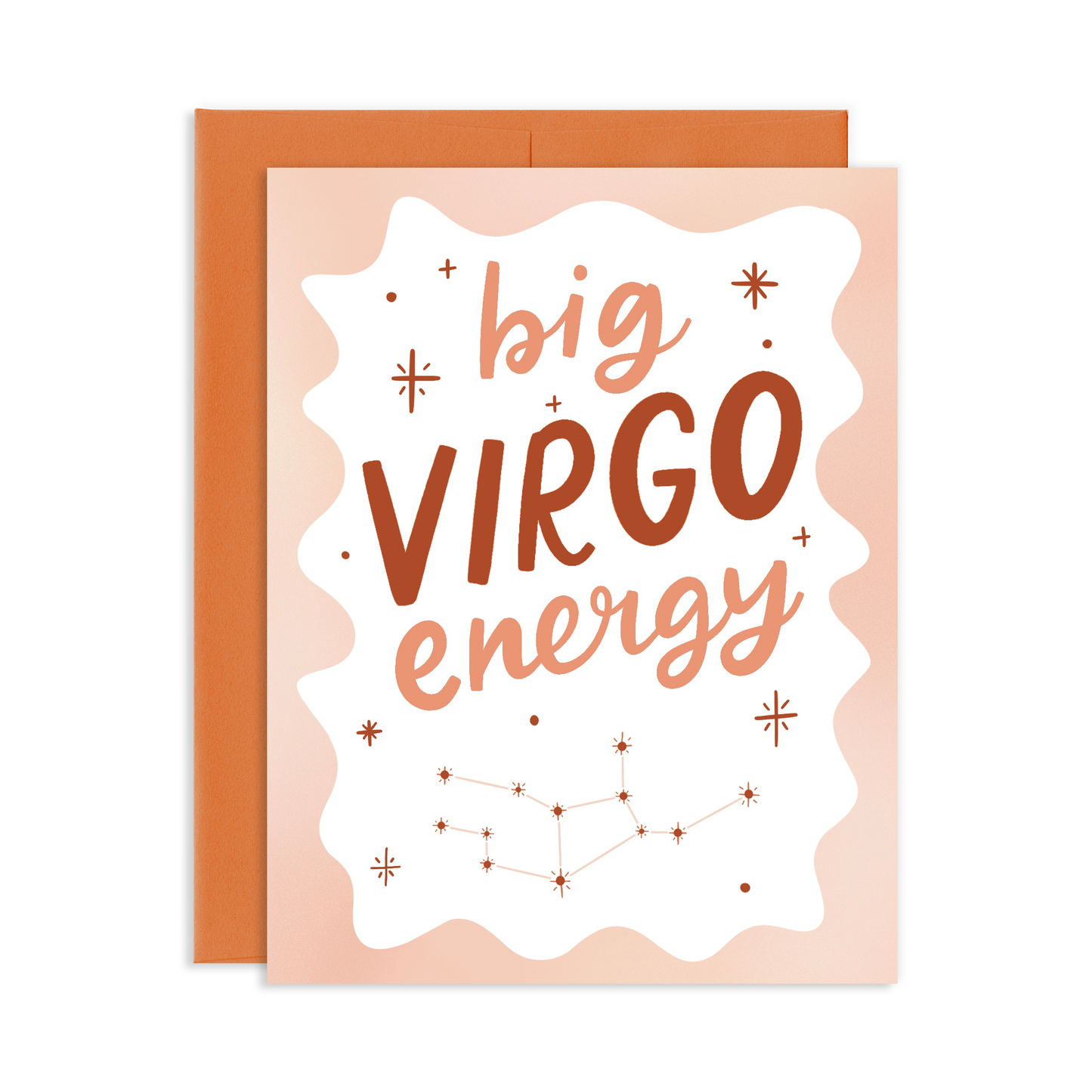 Grey Street Paper: Big Virgo Energy Birthday Greeting Card