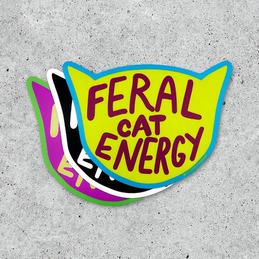 Citizen Ruth: Feral Cat Energy Sticker