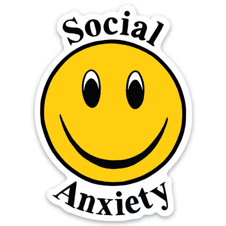The Found: Social Anxiety Sticker