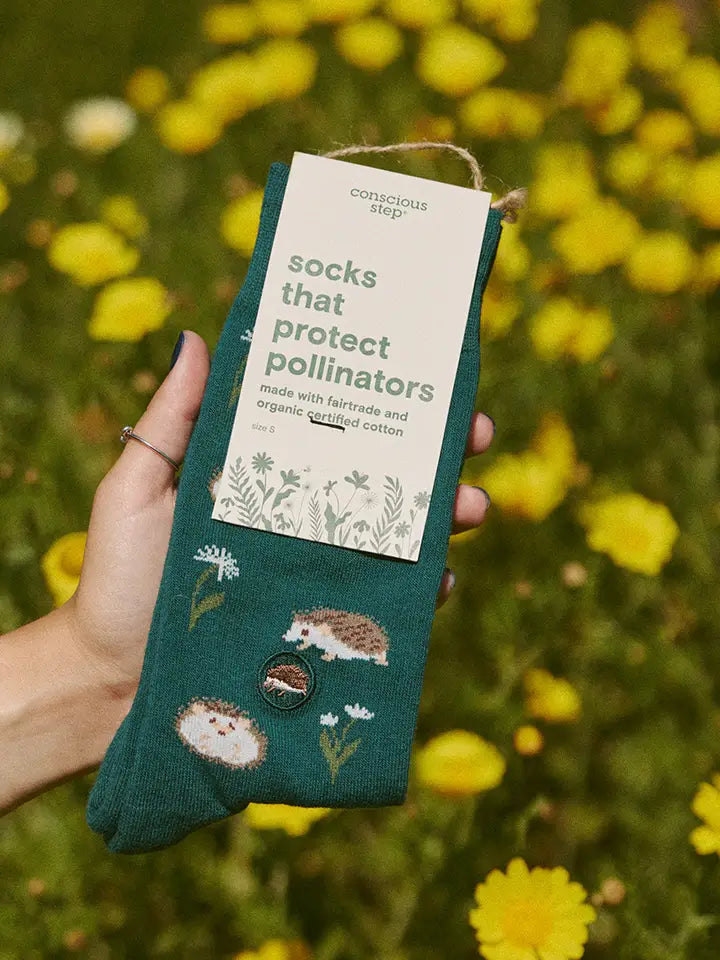 Conscious Step: Socks that Protect Pollinators