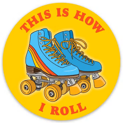 The Found: Roller Skates Sticker