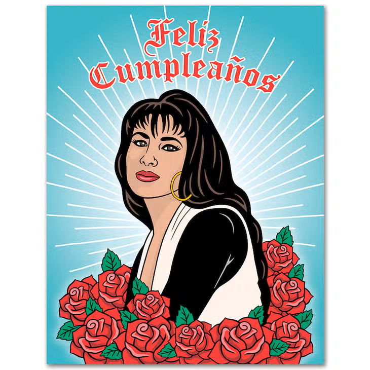 The Found: Selena Feliz Compleanos Birthday Card