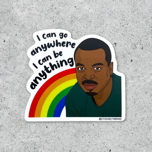 Citizen Ruth: Lavar Burton Reading Rainbow Vinyl Sticker