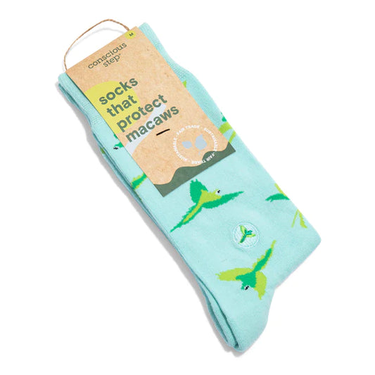 Conscious Step: Socks that Protect Macaws