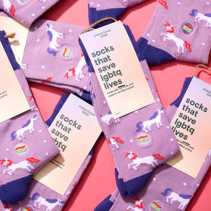 Conscious Step: Socks that Save LGBTQ Lives