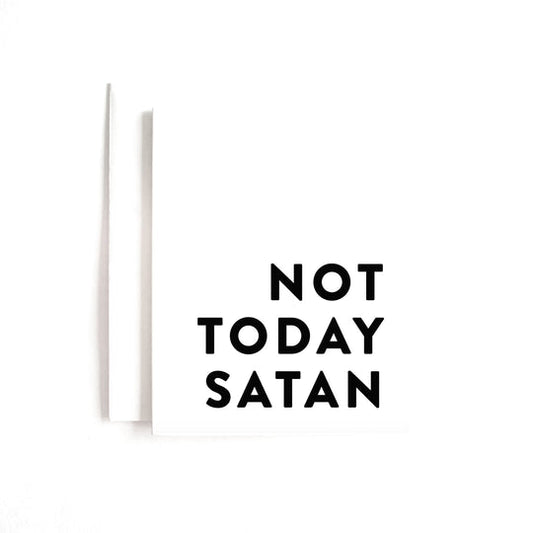 Joy Paper Co: Not Today Satan Card