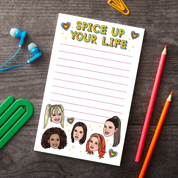 The Found: Spice Up Your Life Notepad