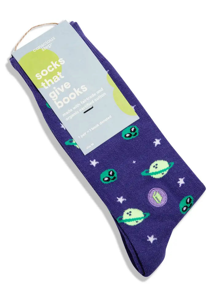 Conscious Step: Socks that Give Books