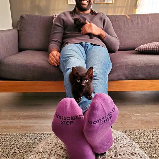 Conscious Step: Socks that Save Cats