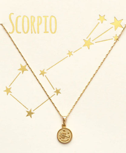 Amano Studio: Tiny Zodiac Medallion Necklace