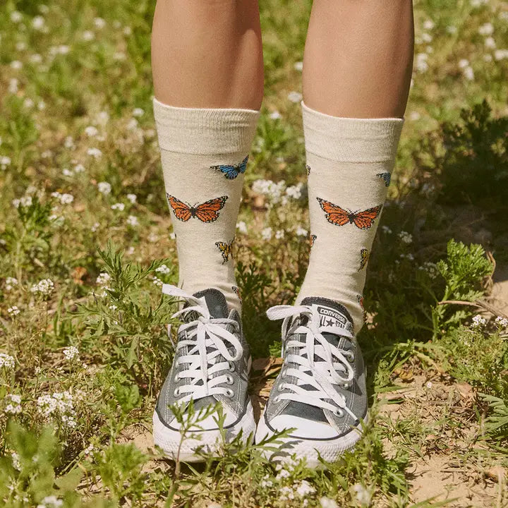 Conscious Step: Socks That Protect Butterflies