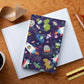 Denik: Space Dinos Classic Layflat Journal Notebook