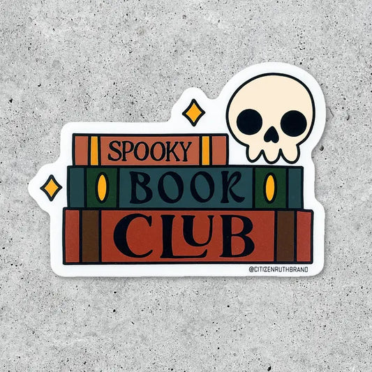 Citizen Ruth: Spooky Book Club Vinyl Sticker