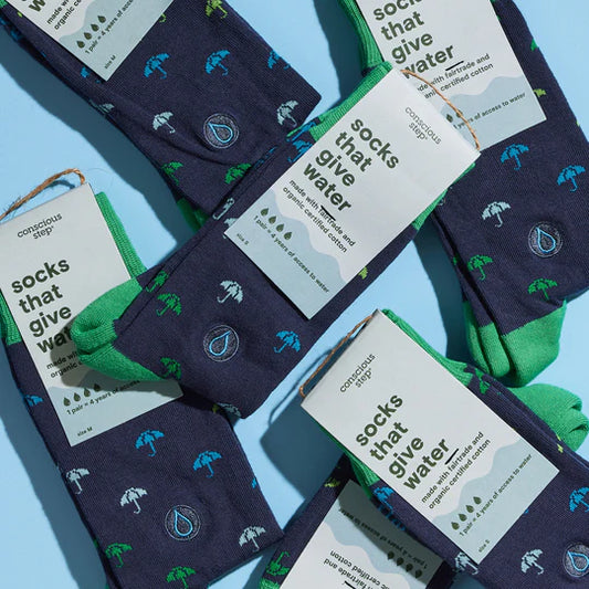 Conscious Step: Socks that Give Water