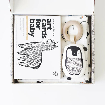 Wee Gallery Little Naturalist Gift Set - Baby Animals