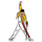 The Found: Freddie Mercury Yellow Suit Die Cut Sticker