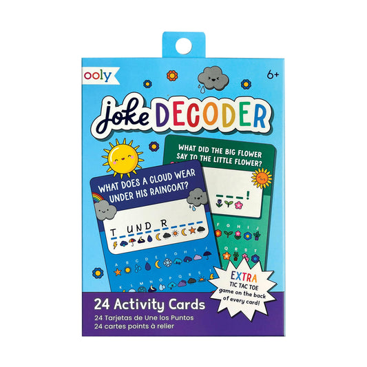 OOLY: Joke Decoder Activity Cards - Set of 24