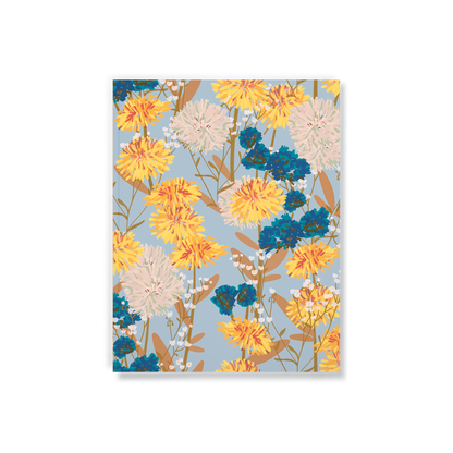 Denik: Pretty Weeds Medium Layflat Journal Notebook