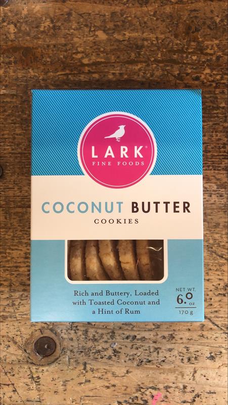 Lark Fine Foods: Coconut Butter Cookies