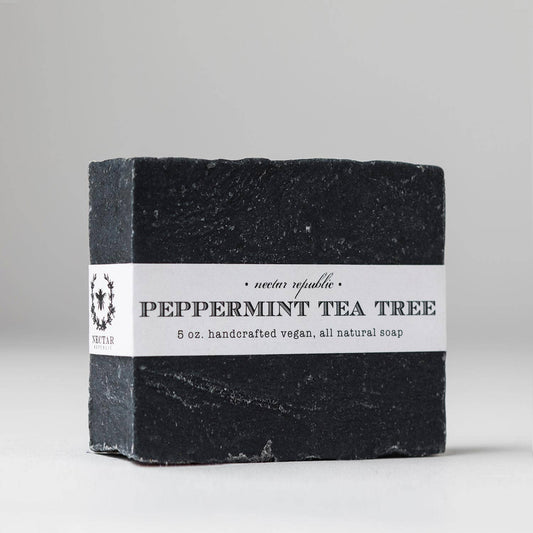 Nectar Republic: Peppermint Tea Tree : Bath Soap