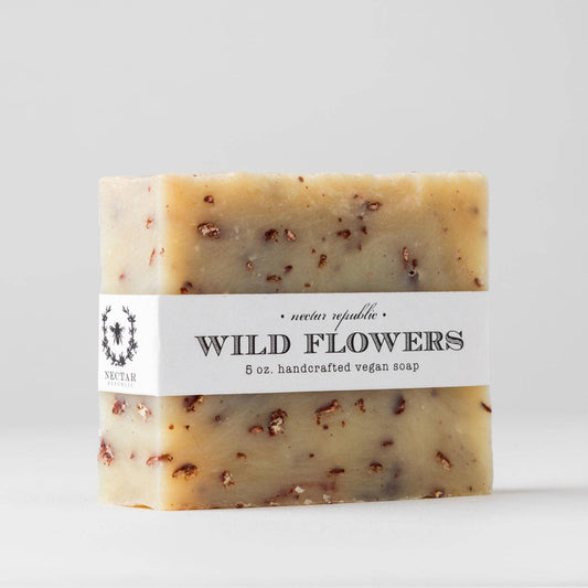 Nectar Republic: Wildflowers : Bath Soap