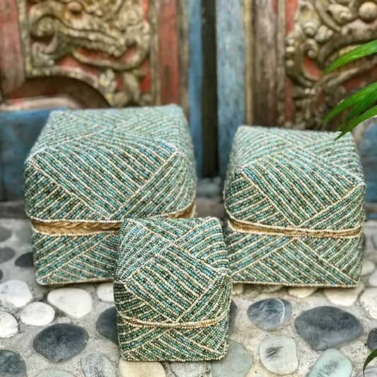 The Winding Road: Jewelry Box from Bali - Set of 3