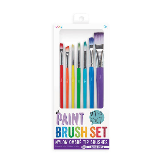 OOLY: Lil' Paint Brush Set- Set of 7