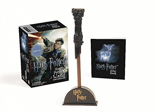 Harry Potter Wizard's Wand with Sticker Book: Lights Up! (RP Minis)