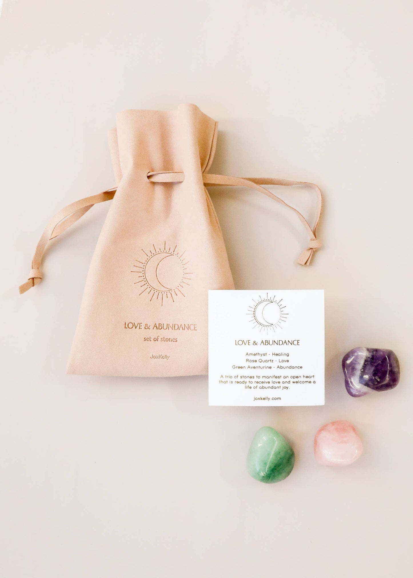 Jax Kelly: Crystal Kit - Love and Abundance