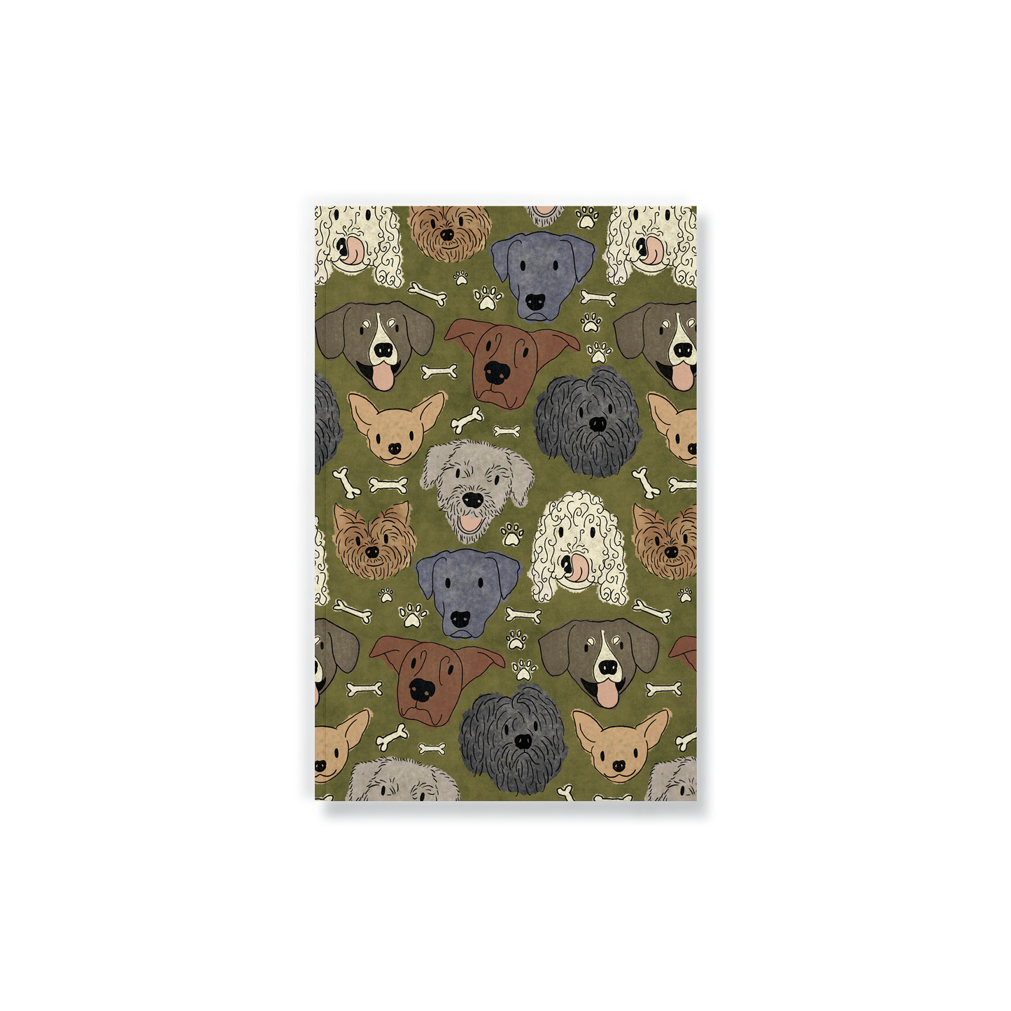 Denik: Doggies Classic Layflat Journal Notebook