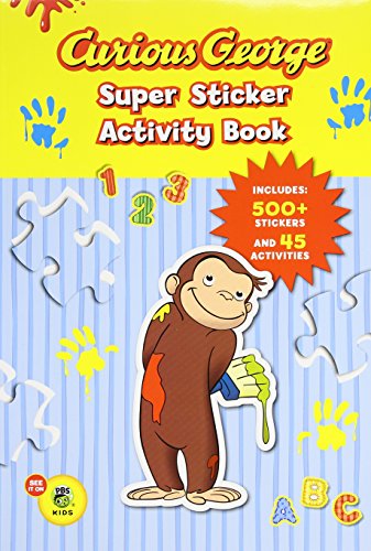 Curious George Super Sticker Activity Book (CGTV)