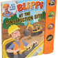 Blippi: At the Construction Site (4-Button Sound Books)