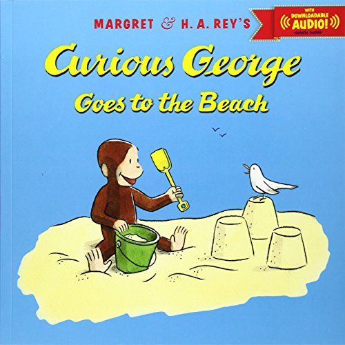 Curious George Goes to the Beach with downloadable audio