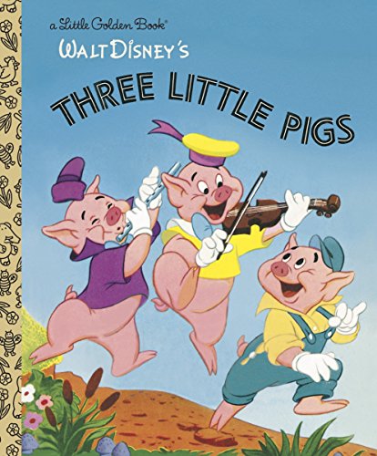 Three Little Pigs (Little Golden Book)