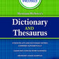 Merriam-Webster's Dictionary and Thesaurus, New Title, (Hardcover) 2020 Copyright
