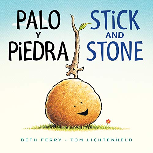 Palo y Piedra/Stick and Stone bilingual board book (English and Spanish Edition)