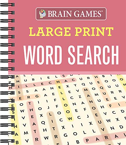 Brain Games - Large Print Word Search