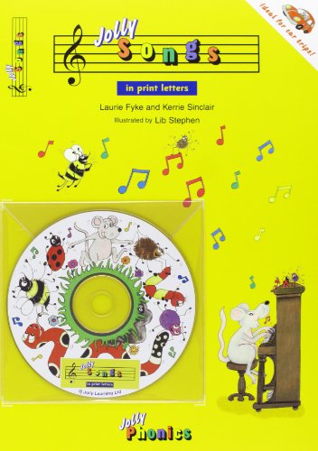 Jolly Songs: Book & CD in Print Letters (American English Edition) (Jolly Phonics)