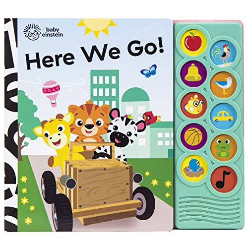 Baby Einstein - Here We Go! 10-Button Sound Book - PI Kids (Play-A-Sound)