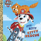 The Itty-Bitty Kitty Rescue (Paw Patrol) (Little Golden Book)