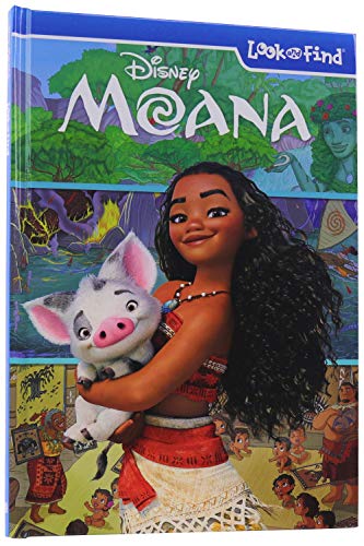 Disney Moana Look and Find Book - PI Kids