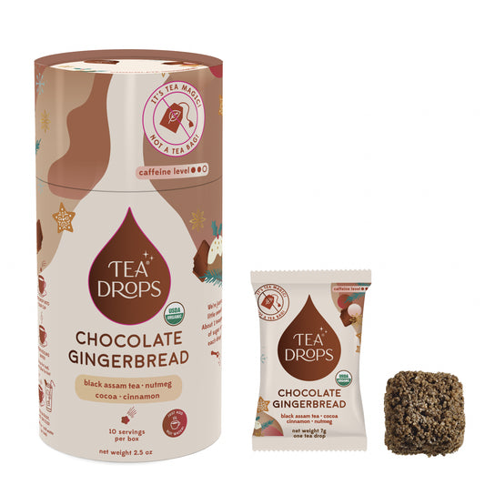 Tea Drops: Chocolate Gingerbread (Cylinder)
