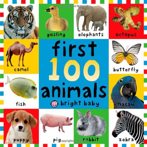 Big Board First 100 Animals (First Words)