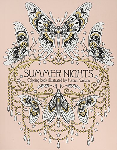 Summer Nights Coloring Book: Originally Published in Sweden as 'Sommarnatt'