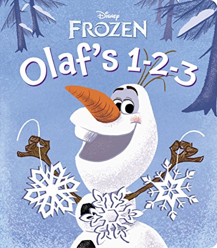 Olaf's 1-2-3 (Disney Frozen) (Glitter Board Book)