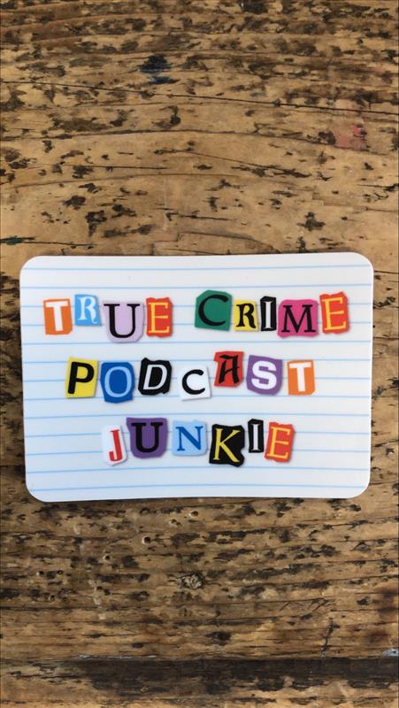 The Found: True Crime Die Cut Sticker