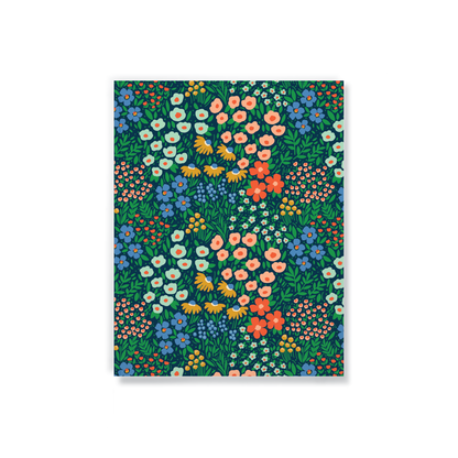 Denik: Navy Garden Layflat Journal Notebook